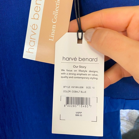 Linen boyfriend blazer - Picture 5 of 7